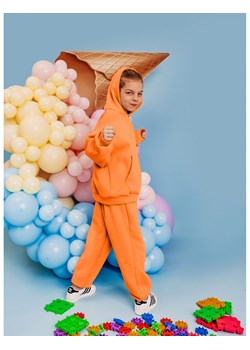Komplet dresowy dziecięcy MULAN - orange ze sklepu magmac.pl w kategorii Dresy dziewczęce - zdjęcie 165654156