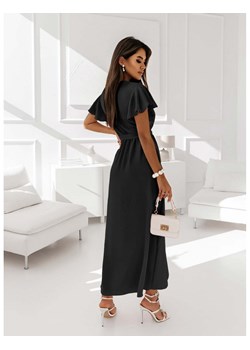 Elegancka sukienka maxi CAROLINE - czarna ze sklepu magmac.pl w kategorii Sukienki - zdjęcie 165655046