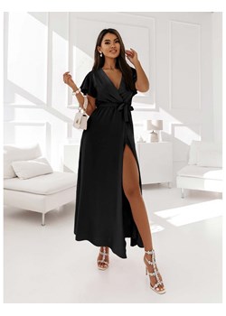 Elegancka sukienka maxi CAROLINE - czarna ze sklepu magmac.pl w kategorii Sukienki - zdjęcie 165655048