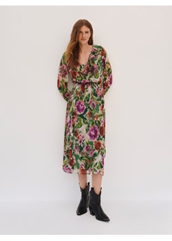 Reserved - Sukienka maxi w kwiaty - wielobarwny ze sklepu Reserved w kategorii Sukienki - zdjęcie 165667389