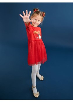 Sinsay - Sukienka z tiulem Myszka Minnie - czerwony ze sklepu Sinsay w kategorii Sukienki dziewczęce - zdjęcie 165667728