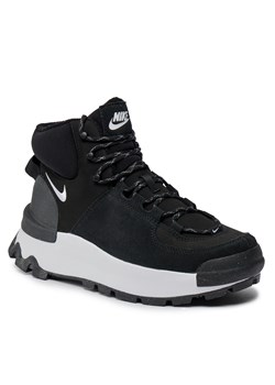 Buty Nike City Classic Boot DQ5601 001 Black/White/Black ze sklepu eobuwie.pl w kategorii Buty sportowe damskie - zdjęcie 165672638