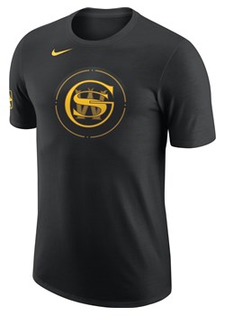 T-shirt męski NBA Nike Golden State Warriors City Edition - Czerń ze sklepu Nike poland w kategorii T-shirty męskie - zdjęcie 165677419