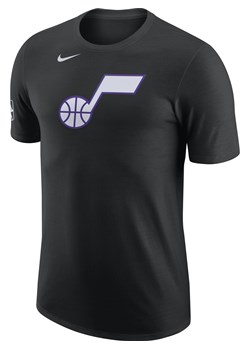 T-shirt męski Nike NBA Utah Jazz City Edition - Czerń ze sklepu Nike poland w kategorii T-shirty męskie - zdjęcie 165677426