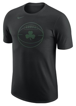 Męski T-shirt NBA Nike Boston Celtics City Edition - Czerń ze sklepu Nike poland w kategorii T-shirty męskie - zdjęcie 165677447
