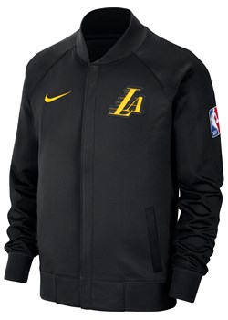 Męska kurtka z długim rękawem i zamkiem na całej długości Nike Dri-FIT Los Angeles Lakers Showtime City Edition - Czerń ze sklepu Nike poland w kategorii Kurtki męskie - zdjęcie 165677465