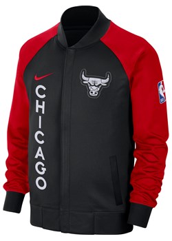 Męska kurtka z długim rękawem i zamkiem na całej długości Nike Dri-FIT Chicago Bulls Showtime City Edition - Czerń ze sklepu Nike poland w kategorii Kurtki męskie - zdjęcie 165677486