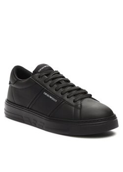Emporio Armani Sneakersy X4X570 XN840 K001 Czarny ze sklepu MODIVO w kategorii Trampki męskie - zdjęcie 165678687