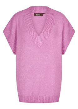 4funkyflavours Bezrękawnik &quot;Vest The List&quot; w kolorze jasnoróżowym ze sklepu Limango Polska w kategorii Bluzki damskie - zdjęcie 165681567