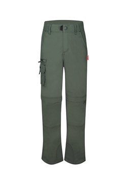 Trollkids Spodnie trekkingowe Zipp-off &quot;Oppland&quot; - Regular fit - w kolorze khaki ze sklepu Limango Polska w kategorii Spodnie chłopięce - zdjęcie 165681596