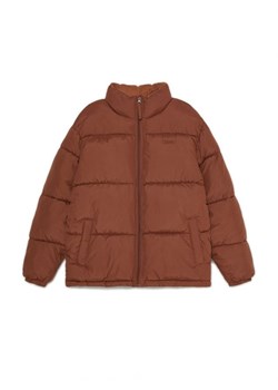 Cropp - Brązowa pikowana kurtka - brązowy ze sklepu Cropp w kategorii Kurtki męskie - zdjęcie 165682548