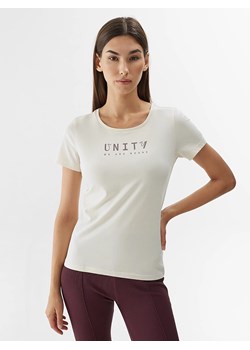 4F Koszulka w kolorze kremowym ze sklepu Limango Polska w kategorii Bluzki damskie - zdjęcie 165685228
