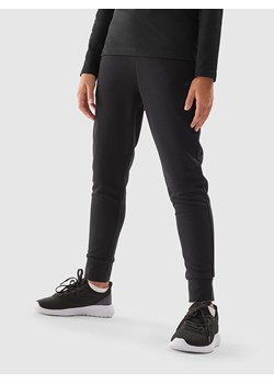 4F Spodnie dresowe w kolorze czarnym ze sklepu Limango Polska w kategorii Spodnie dziewczęce - zdjęcie 165685326