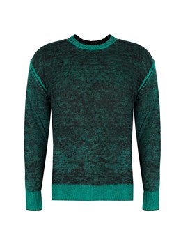 Diesel Sweter "K-Conf" | 00SIHD-OLASS /  K-Conf Pullover | Mężczyzna | Czarny, Zielony ze sklepu ubierzsie.com w kategorii Swetry męskie - zdjęcie 165688715