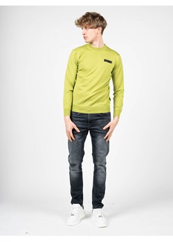 Plein Sport Sweter "Merino" | MPPS90132 | Mężczyzna | Zielony ze sklepu ubierzsie.com w kategorii Swetry męskie - zdjęcie 165690568