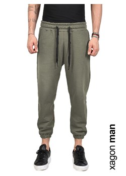 Xagon Man Spodnie | MDAWS7 | Mężczyzna | Wojskowa Zieleń ze sklepu ubierzsie.com w kategorii Spodnie męskie - zdjęcie 165691556