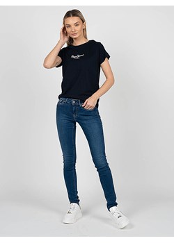 Pepe Jeans T-Shirt "Camila" | PL505292 | Camila | Kobieta | Granatowy ze sklepu ubierzsie.com w kategorii Bluzki damskie - zdjęcie 165691846