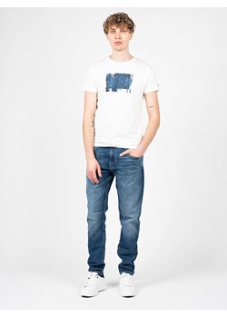 Pepe Jeans T-shirt "Sherlock" | PM508375 | Sherlock | Mężczyzna | Biały ze sklepu ubierzsie.com w kategorii T-shirty męskie - zdjęcie 165693505
