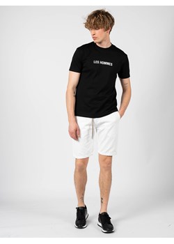 Les Hommes T-shirt | LF224302-0700-9001 | Grafic Print | Mężczyzna | Czarny ze sklepu ubierzsie.com w kategorii T-shirty męskie - zdjęcie 165697096