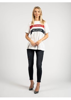 Tommy Hilfiger T-shirt | WW0WW25917 | Kobieta | Biały ze sklepu ubierzsie.com w kategorii Bluzki damskie - zdjęcie 165697208