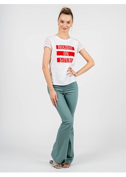 Patrizia Pepe T-Shirt | 2J2218 A4XM | Kobieta | Biały ze sklepu ubierzsie.com w kategorii Bluzki damskie - zdjęcie 165697278