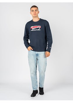 Tommy Jeans Sweter | DM0DM13045 | Mężczyzna | Granatowy ze sklepu ubierzsie.com w kategorii Swetry męskie - zdjęcie 165698017