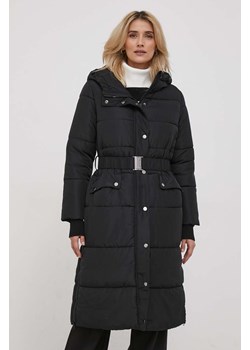 Sisley kurtka damska kolor czarny zimowa ze sklepu ANSWEAR.com w kategorii Kurtki damskie - zdjęcie 165706285