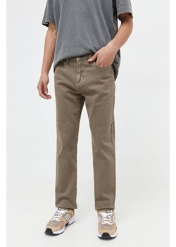 Hollister Co. jeansy męskie kolor beżowy ze sklepu ANSWEAR.com w kategorii Jeansy męskie - zdjęcie 165706417