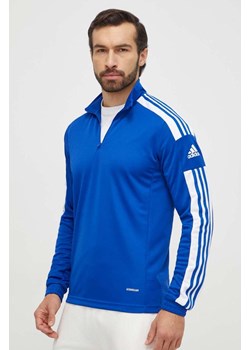adidas Performance bluza treningowa kolor niebieski z aplikacją  GP6475 ze sklepu ANSWEAR.com w kategorii Bluzy męskie - zdjęcie 165706599
