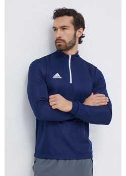 adidas Performance bluza treningowa Entrada 22 kolor granatowy z aplikacją  HB5327 ze sklepu ANSWEAR.com w kategorii Bluzy męskie - zdjęcie 165706609