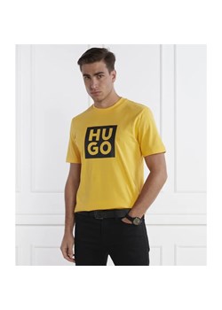 HUGO T-shirt Daltor | Regular Fit ze sklepu Gomez Fashion Store w kategorii T-shirty męskie - zdjęcie 165707235
