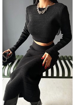 Komplet LAMOREDA BLACK ze sklepu Ivet Shop w kategorii Komplety i garnitury damskie - zdjęcie 165711428