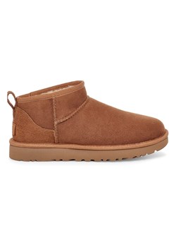 UGG Botki w kolorze jasnobrązowym ze skóry jagnięcej - id: 12277212 - marki UGG - 165715627 UGG Botki w kolorze jasnobrązowym ze skóry jagnięcej ze sklepu Limango Polska w kategorii Śniegowce damskie - zdjęcie 165715627