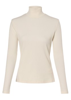 Franco Callegari Damska koszulka z długim rękawem Kobiety piaskowy jednolity ze sklepu vangraaf w kategorii Swetry damskie - zdjęcie 165717015