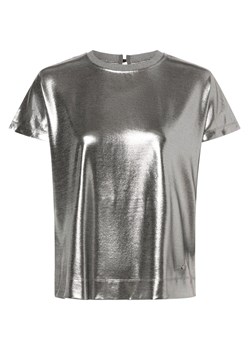 MOS MOSH T-shirt damski Kobiety Sztuczne włókno srebrny jednolity ze sklepu vangraaf w kategorii Bluzki damskie - zdjęcie 165717038