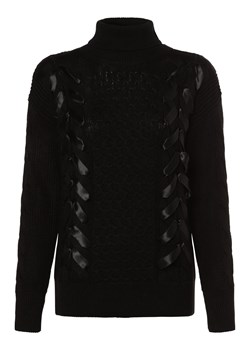More & More Sweter damski Kobiety Sztuczne włókno czarny jednolity ze sklepu vangraaf w kategorii Swetry damskie - zdjęcie 165717046