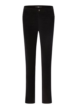 BRAX Spodnie Kobiety Bawełna czarny jednolity ze sklepu vangraaf w kategorii Spodnie damskie - zdjęcie 165717178