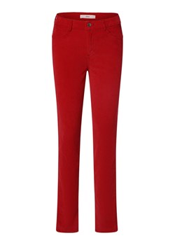 BRAX Spodnie Kobiety Bawełna czerwony jednolity ze sklepu vangraaf w kategorii Spodnie damskie - zdjęcie 165717179