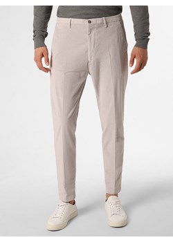 Cinque Męskie spodnie od garnituru modułowego Mężczyźni Regular Fit Bawełna kitt jednolity ze sklepu vangraaf w kategorii Spodnie męskie - zdjęcie 165717399