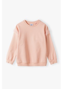 Brzoskwiniowa bluza dresowa dla małej dziewczynki - Limited Edition ze sklepu 5.10.15 w kategorii Bluzy dziewczęce - zdjęcie 165731065