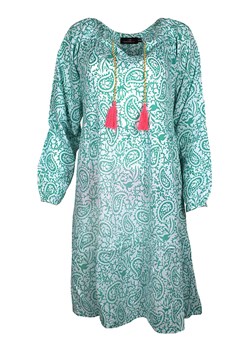 Zwillingsherz Sukienka &quot;Luna&quot; w kolorze zielono-białym ze sklepu Limango Polska w kategorii Sukienki - zdjęcie 165731107