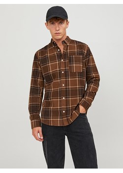 Jack &amp; Jones Koszula - Comfort fit - w kolorze brązowym ze sklepu Limango Polska w kategorii Koszule męskie - zdjęcie 165742739