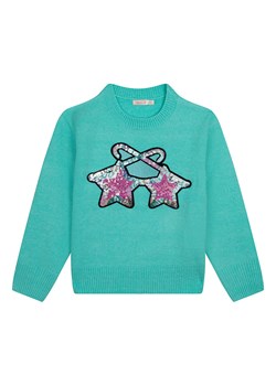 Billieblush Sweter w kolorze turkusowym ze sklepu Limango Polska w kategorii Swetry dziewczęce - zdjęcie 165751558