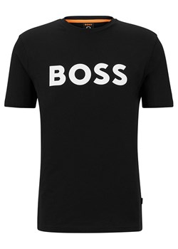 Hugo Boss Koszulka w kolorze czarnym ze sklepu Limango Polska w kategorii T-shirty męskie - zdjęcie 165755035