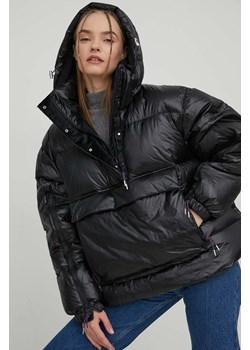 adidas Originals kurtka puchowa damska kolor czarny zimowa oversize IR7115 ze sklepu ANSWEAR.com w kategorii Kurtki damskie - zdjęcie 165756265