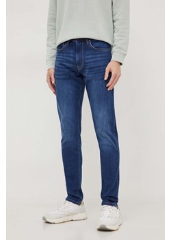 Pepe Jeans jeansy męskie kolor granatowy ze sklepu ANSWEAR.com w kategorii Jeansy męskie - zdjęcie 165756476