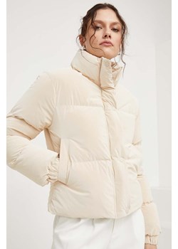 Answear Lab kurtka damska kolor beżowy zimowa ze sklepu ANSWEAR.com w kategorii Kurtki damskie - zdjęcie 165756736