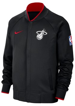 Męska kurtka z długim rękawem i zamkiem na całej długości Nike Dri-FIT Miami Heat Showtime City Edition - Czerń ze sklepu Nike poland w kategorii Bluzy męskie - zdjęcie 165762147