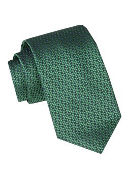 Męski Krawat - Alties - Drobny Wzór, Kolor Zielony KRALTS1043 ze sklepu JegoSzafa.pl w kategorii Krawaty - zdjęcie 165783695