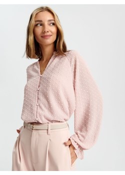Sinsay - Koszula z szerokimi rękawami - różowy ze sklepu Sinsay w kategorii Koszule damskie - zdjęcie 165786066